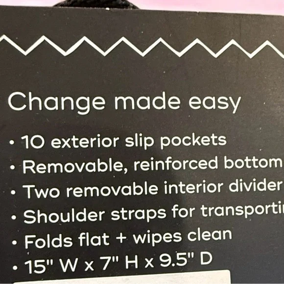 SALE NWT Scout Tickled Pink Hiney Helper Diaper CaddyCheck out my other listings - Picture 5 of 5